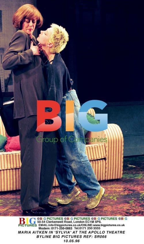 Maria Aitken in 'Sylvia' at the Apollo Theatre