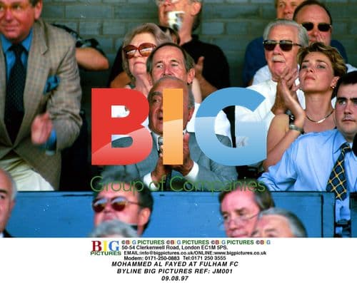 Mohammed Al Fayed at Fulham FC