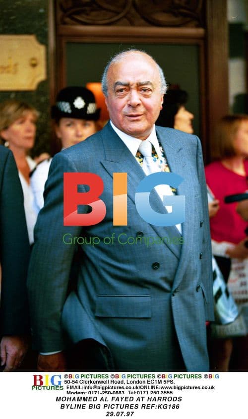 Mohammed Al Fayad at Harrods