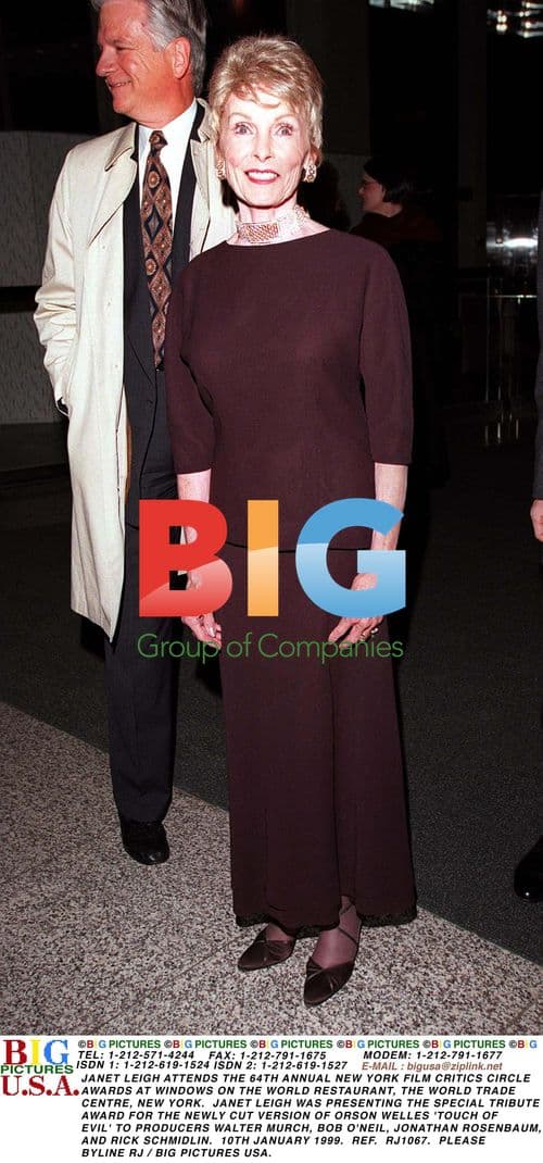 Janet Leigh at 64th NY Film Critics Circle Awards