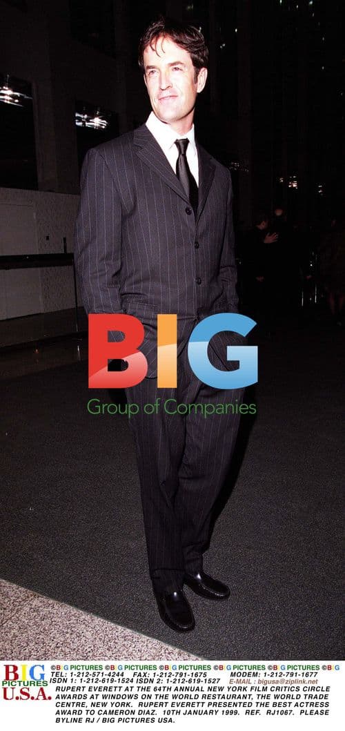 Rupert Everett at 64th NY Film Critics Awards