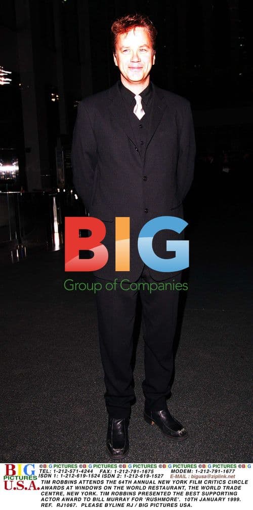 Tim Robbins at 64th NY Film Critics Circle Awards