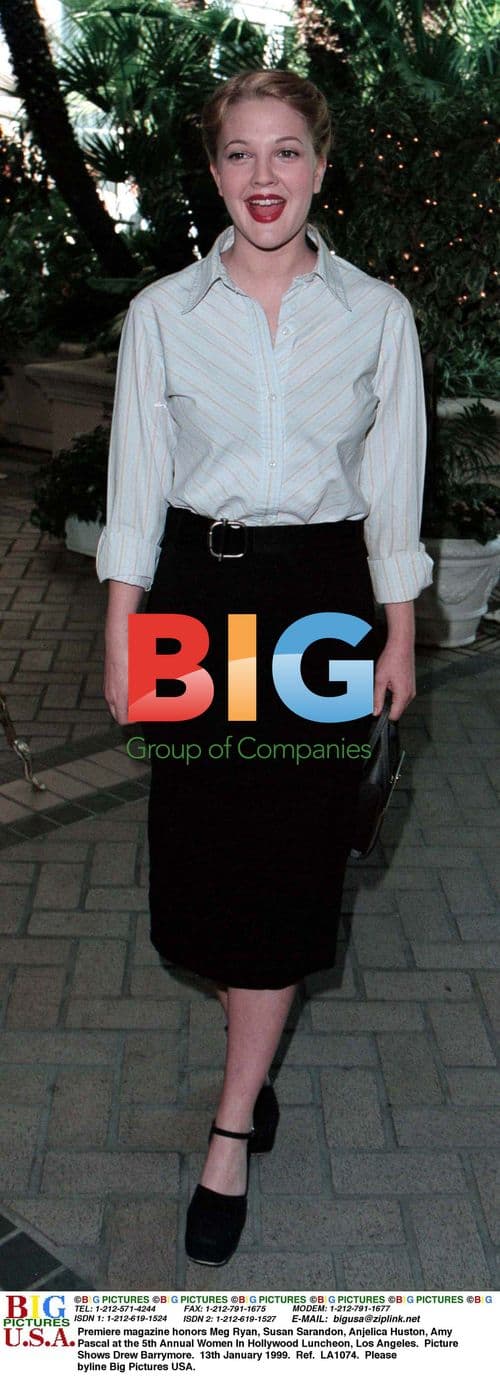 Drew Barrymore at Women In Hollywood Luncheon