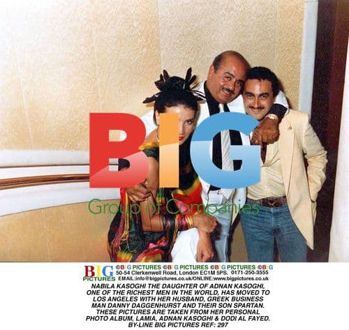 Nabila Kasoghi and family photo