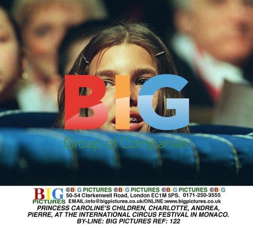 Princess Caroline's Children at Circus Festival