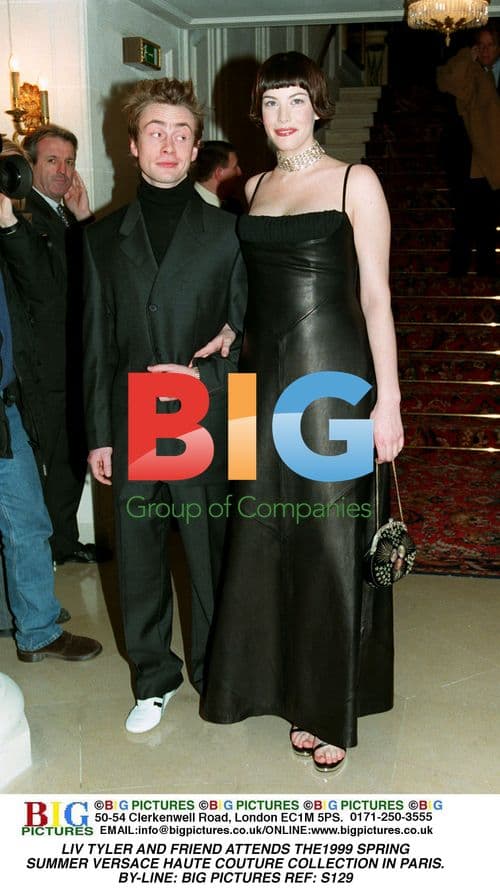 Liv Tyler at Versace Haute Couture Show