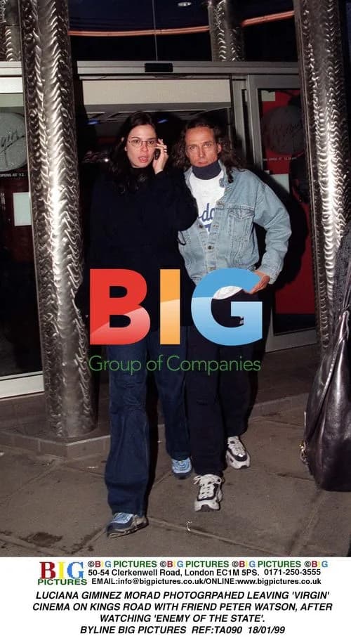 Luciana Giminez Morad and Peter Watson