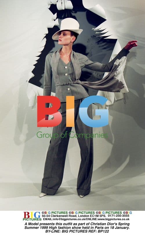 Model in Christian Dior SS99 show