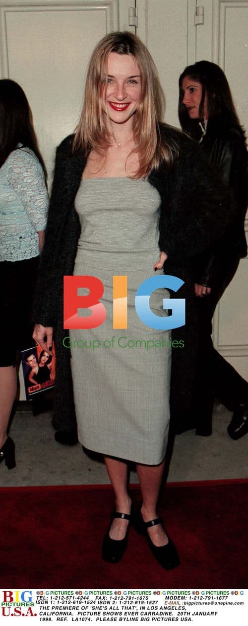 Ever Carradine at 'She's All That' Premiere