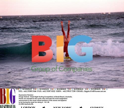 Nude Night Surfing Competition at Bondi Beach