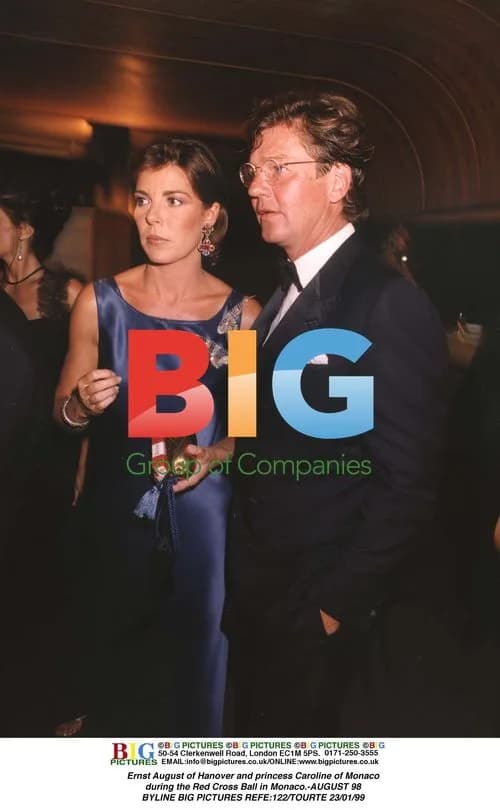Ernst August and Princess Caroline at Red Cross Ball