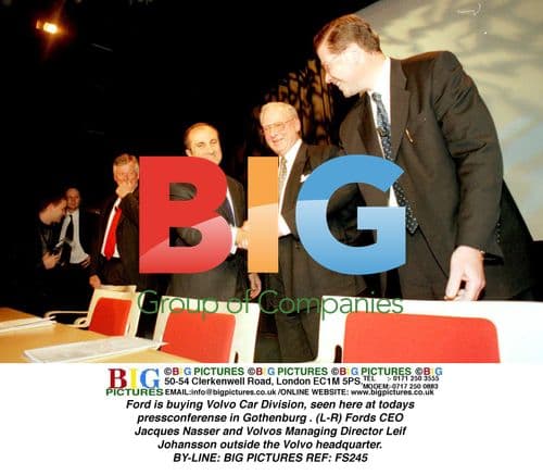 Ford Buys Volvo Car Division