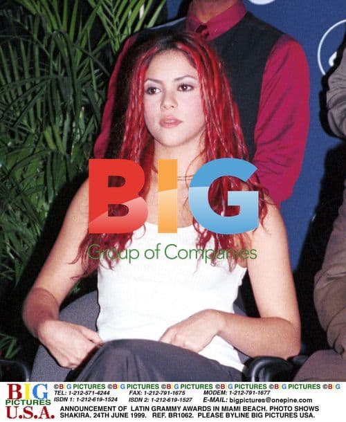 Shakira at Latin Grammy Announcement in Miami