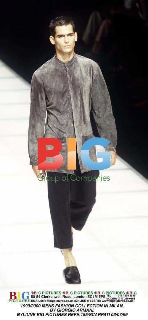 Giorgio Armani Men's Fashion in Milan