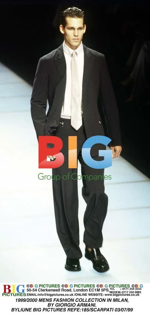 Giorgio Armani Men's Fashion Show in Milan