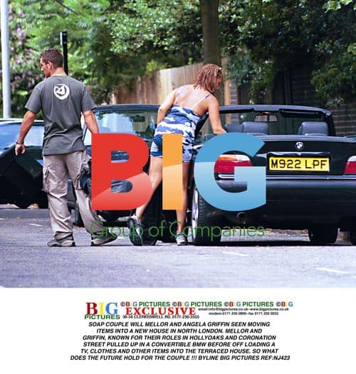 Soap stars Will Mellor and Angela Griffin move into new home