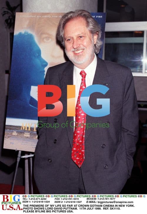 David Puttnam at 'My Life So Far' Premiere