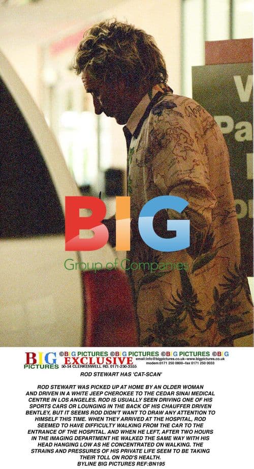 Rod Stewart Undergoes Medical Procedure