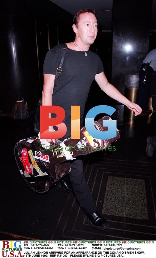 Julian Lennon on Conan O'Brien Show