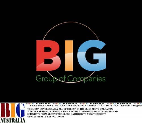 Total solar eclipse over Walkaway, Australia