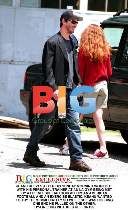Keanu Reeves Leaving LA Gym