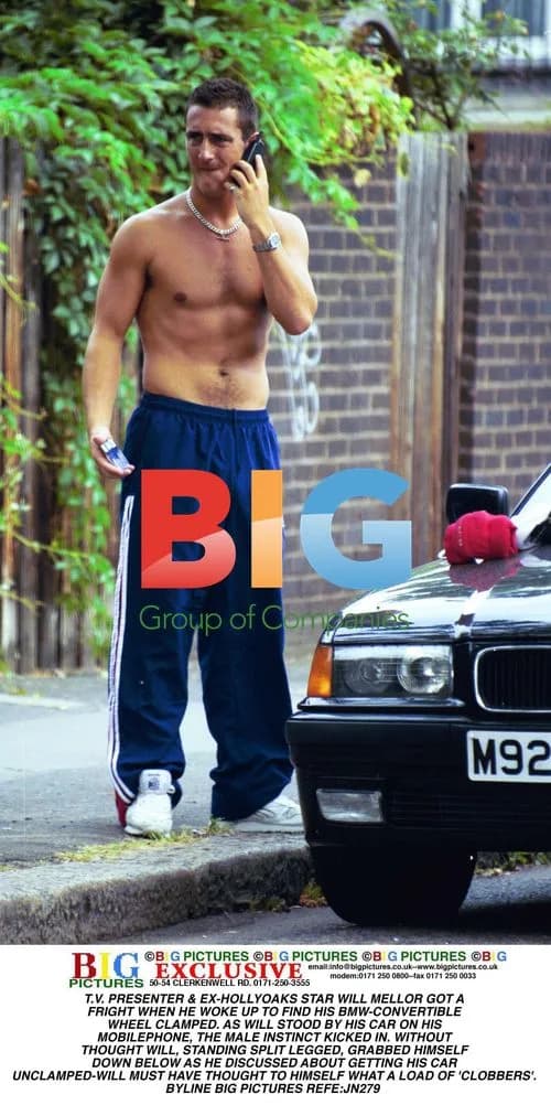 Will Mellor's BMW Wheel Clamped