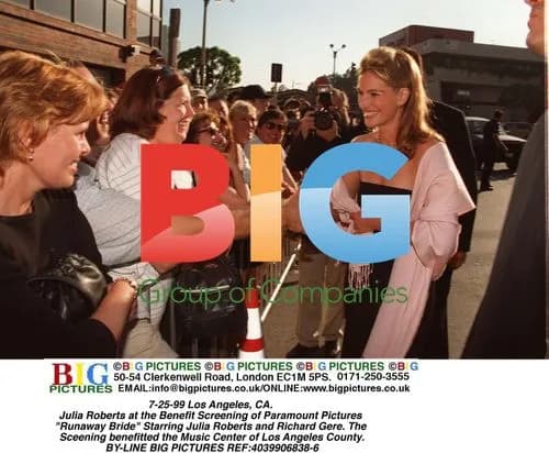 Julia Roberts at Runaway Bride Screening