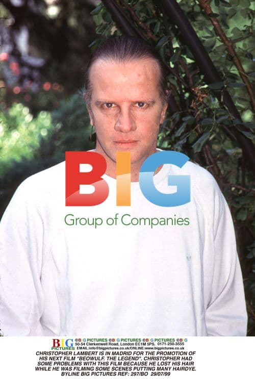 Christopher Lambert Promotes "Beowulf" in Madrid