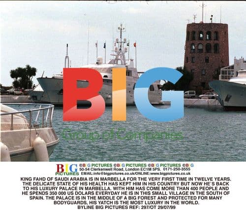 King Fahd's Visit to Marbella