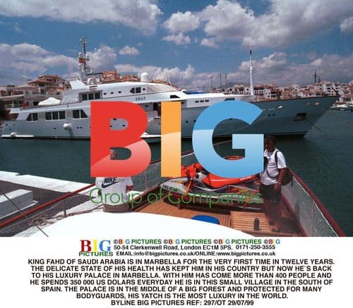 King Fahd in Marbella