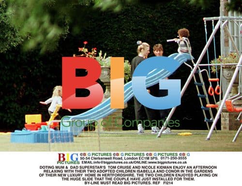 Tom Cruise and Nicole Kidman with Children