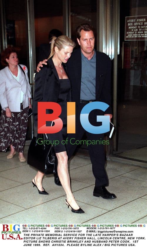 Christie Brinkley at Liz Tilberis Memorial