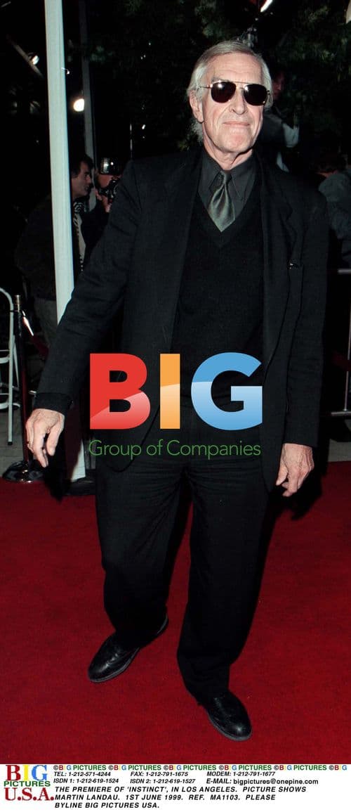 Martin Landau at 'Instinct' premiere