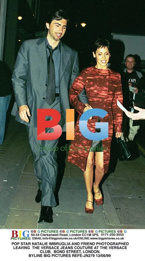 Natalie Imbruglia Leaving Versace Club in London