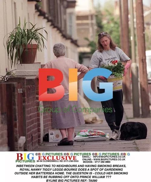 Royal Nanny Tiggy Legge-Bourke Gardening