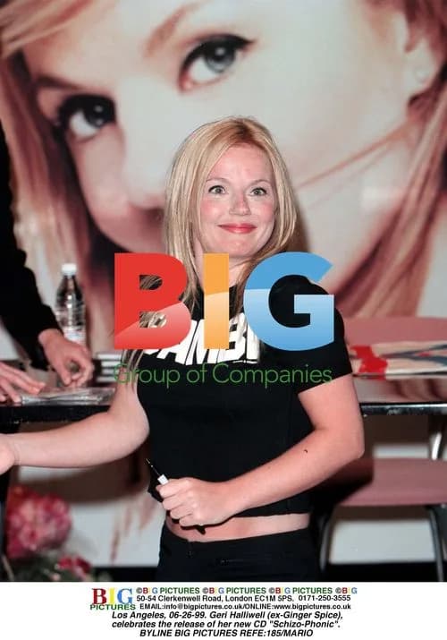 Geri Halliwell celebrates new CD release