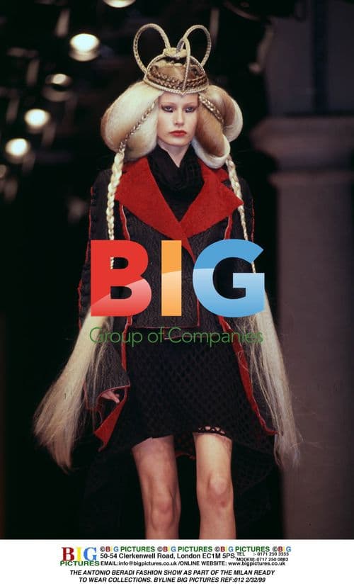 Antonio Beradi Fashion Show in Milan