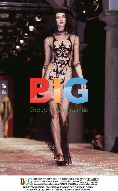 Antonio Beradi Fashion Show in Milan