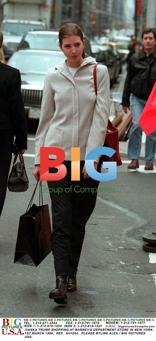 IVANKA TRUMP SHOPPING IN NEW YORK