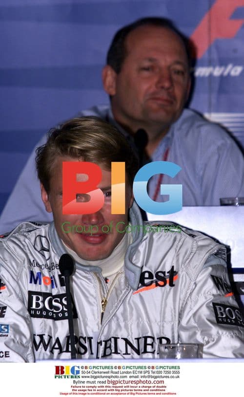 Mika Hakkinen at Australian GP