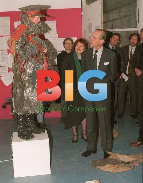 The Duke of Edinburgh at Central Saint Martins