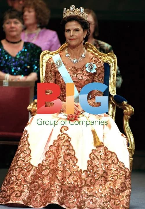 Queen Silvia at Nobel Dinner 1998