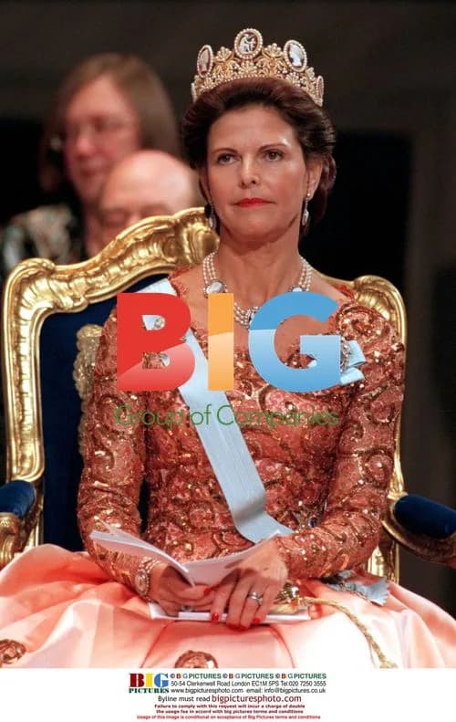 Queen Silvia at Nobel Dinner 1998
