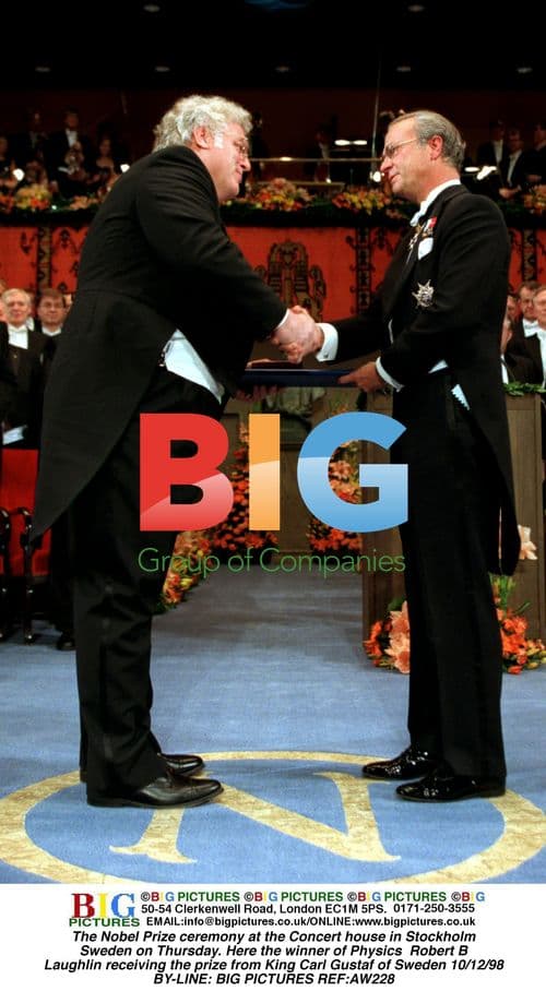 Nobel Prize ceremony in Stockholm, Sweden