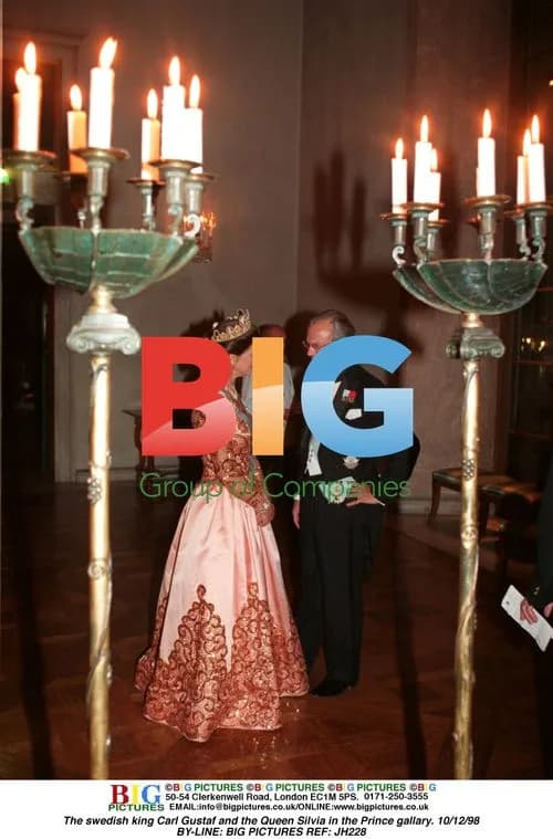 King Carl Gustaf and Queen Silvia in Prince Gallery