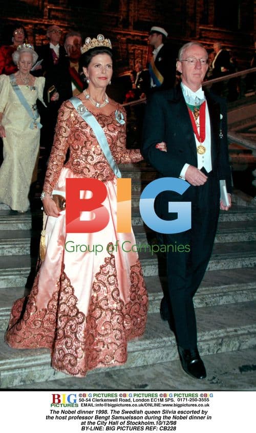 Nobel Dinner 1998 with Queen Silvia