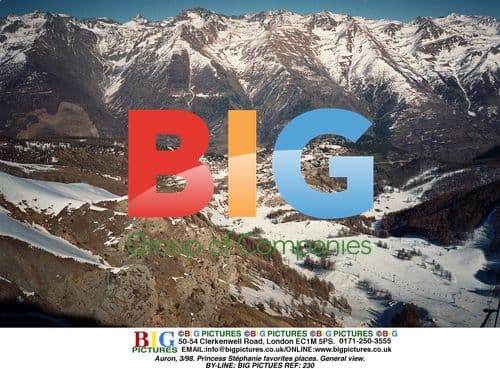 Princess Stephanie in Auron, France