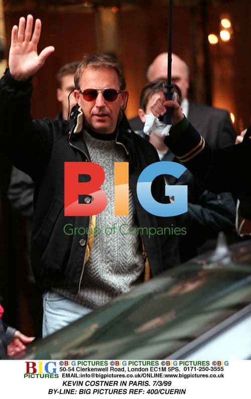 Kevin Costner in Paris