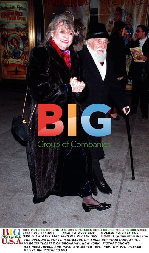 "Annie Get Your Gun" Opening Night in New York