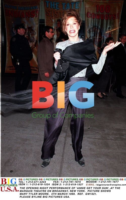 Opening Night of 'Annie Get Your Gun' on Broadway